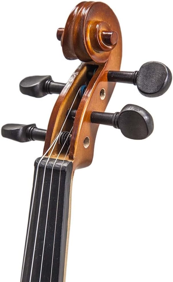 Paititi 3/4 Size Artist-100 Student Violin Starter Kit with Brazilwood Bow Lightweight Case, Shoulder Rest, Extra Strings and Rosin - Image 6