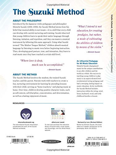 Suzuki Violin School, Vol 3: Violin Part - Image 2